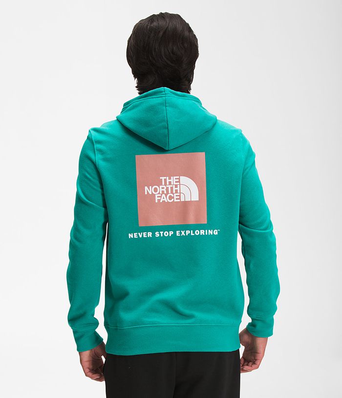 Sudadera Con Capucha The North Face Hombre Box Nse Pullover - Colombia TPBNUS568 - Verde